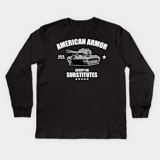 M26 Pershing Kids Long Sleeve T-Shirt